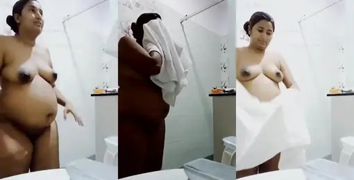 Desi viral mms of Telugu Pornstar Naked Shower